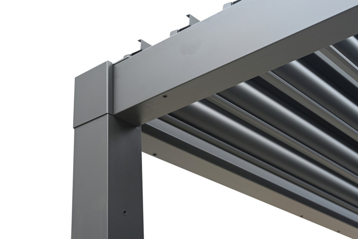 Pergola m/justerbart tag 3 x 3 meter - Sunlife®
